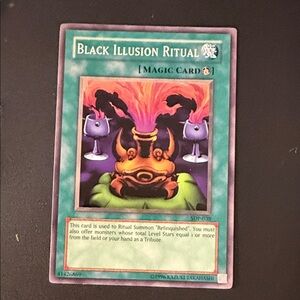 Yu-Gi-Oh! Black Illusion Ritual Trading Card - Green